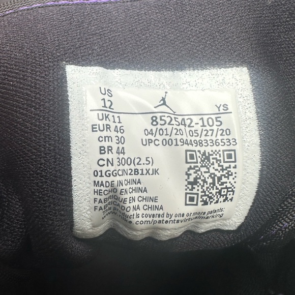 Air Jordan 1 Mid SE 'Varsity Purple'
852542-105 size 12 - Picture 10 of 11